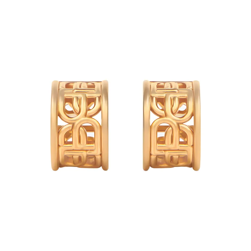 Balenciaga Earrings Women's Gold-2