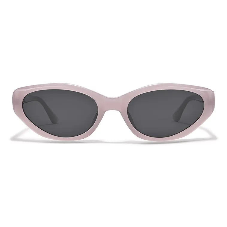 Sagawa Plate Frame Cat Eye Sunglasses Unisex-3