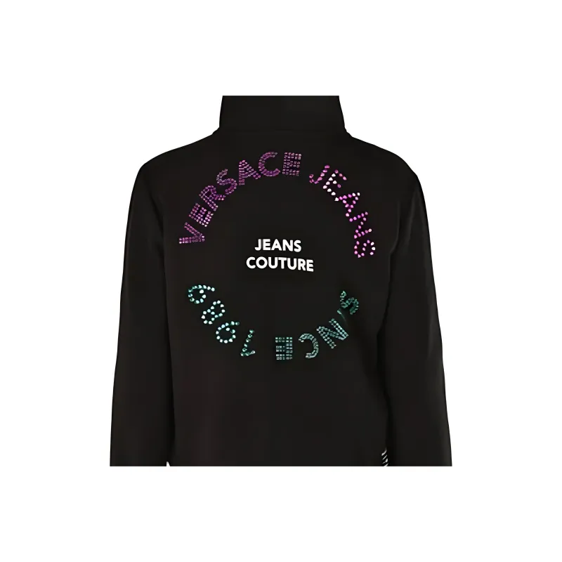 VERSACE JEANS Jackets Women's Black-5