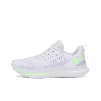 Under Armour Velociti 4 Anti Slip Wear Resistant Low Top Casual Running Shoes Men's White