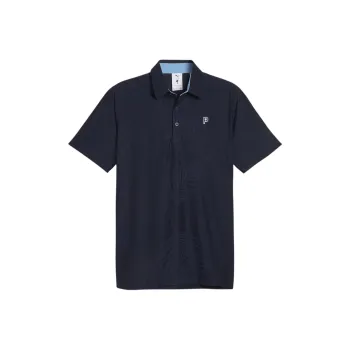 PUMA x PALM TREE CREW Polo Shirt Men's Dark Marine Blue