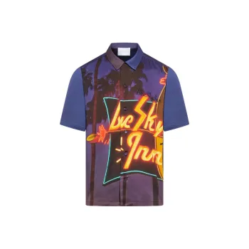 Blue Sky Inn Graphic Print Short sleeve Shirt