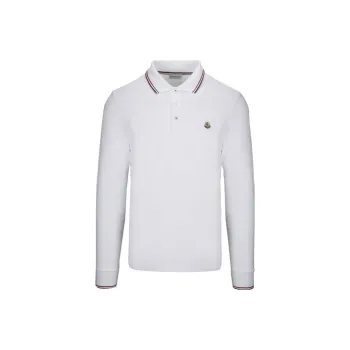 Moncler Polo Shirts Men White