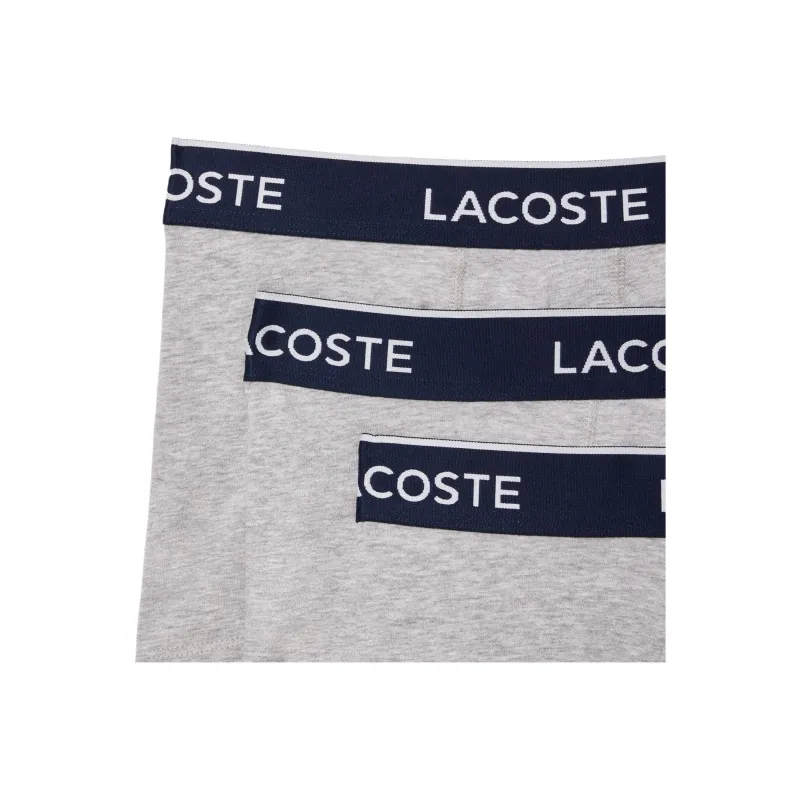LACOSTE Underpants Men's 3 Pack Gray-2