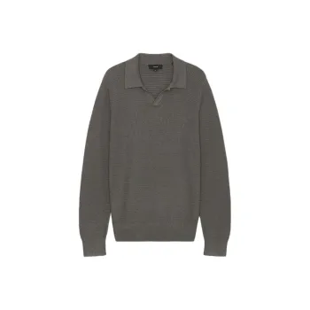 VINCE Polo Shirt Men's Dark Gray