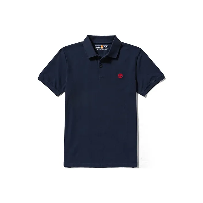 Timberland Polo Shirts Men Dark Sapphire-0