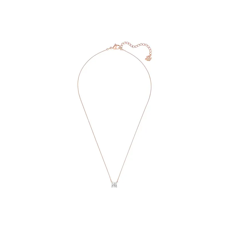 Swarovski Crystal Necklaces Women's Rose Gold-2