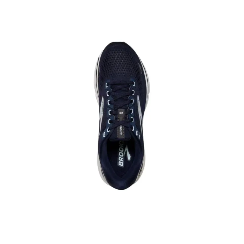 Brooks Ghost 15 Anti Slip Wear Resistant Low Top Casual Running Shoes Women's Blue-4