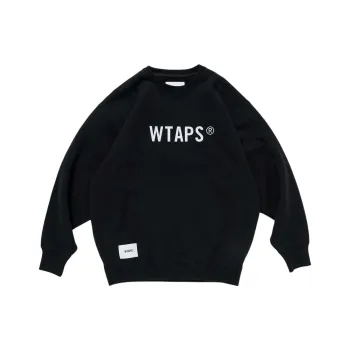 WTAPS Logo embroidered Cotton Sweatshirt