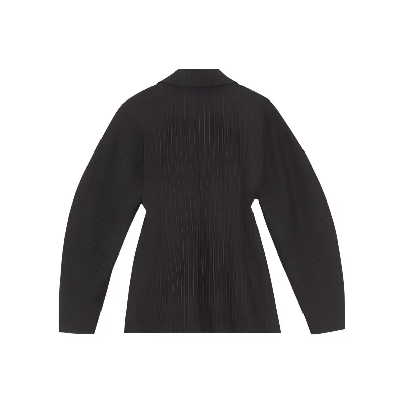GANNI Striped Blazer 'Black'-1