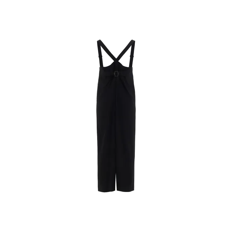 Yohji Yamamoto Femme SS25 Overalls Women's Black-1