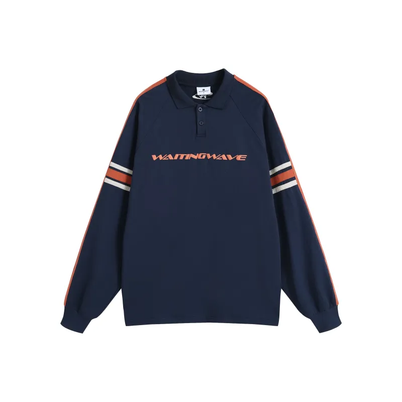 WAITINGWAVE Polo Shirts Unisex-4