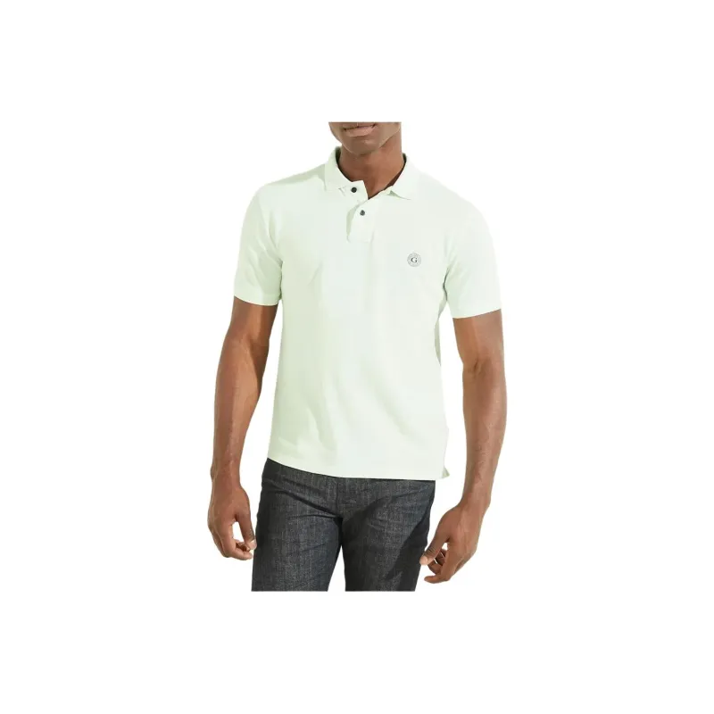 GUESS Polo Shirts Men Green-0