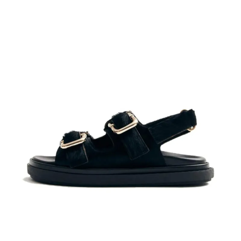 ALOHAS Harper Strap Sandals Women's Black-0