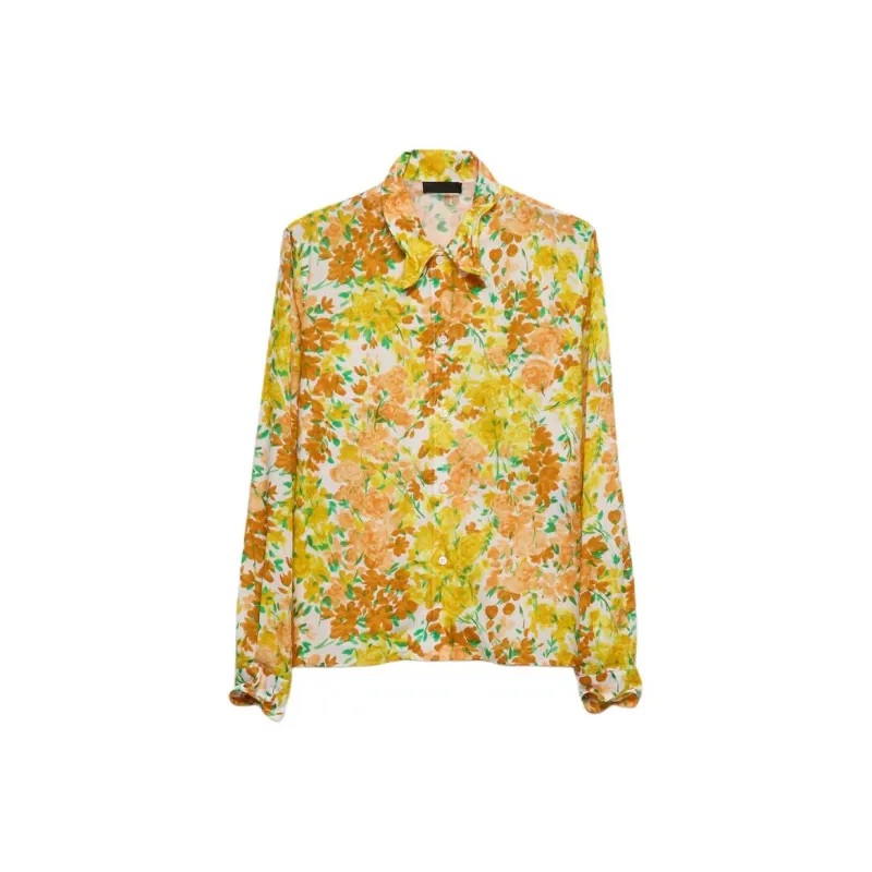 PRADA Shirts Men Yellow-0