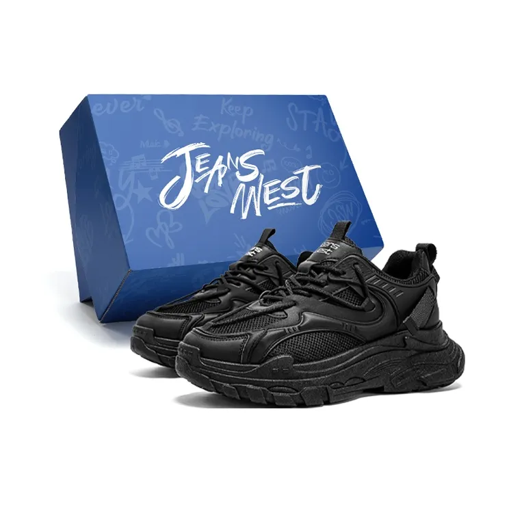 JEANSWEST Heavy Function Urban Techwear Trendy Versatile Casual Trendy Brand Low Top Unisex Campus Couple Shoes Men's-0