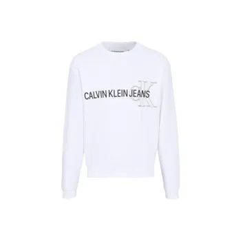 CALVIN KLEIN Sweatshirt Men's White
