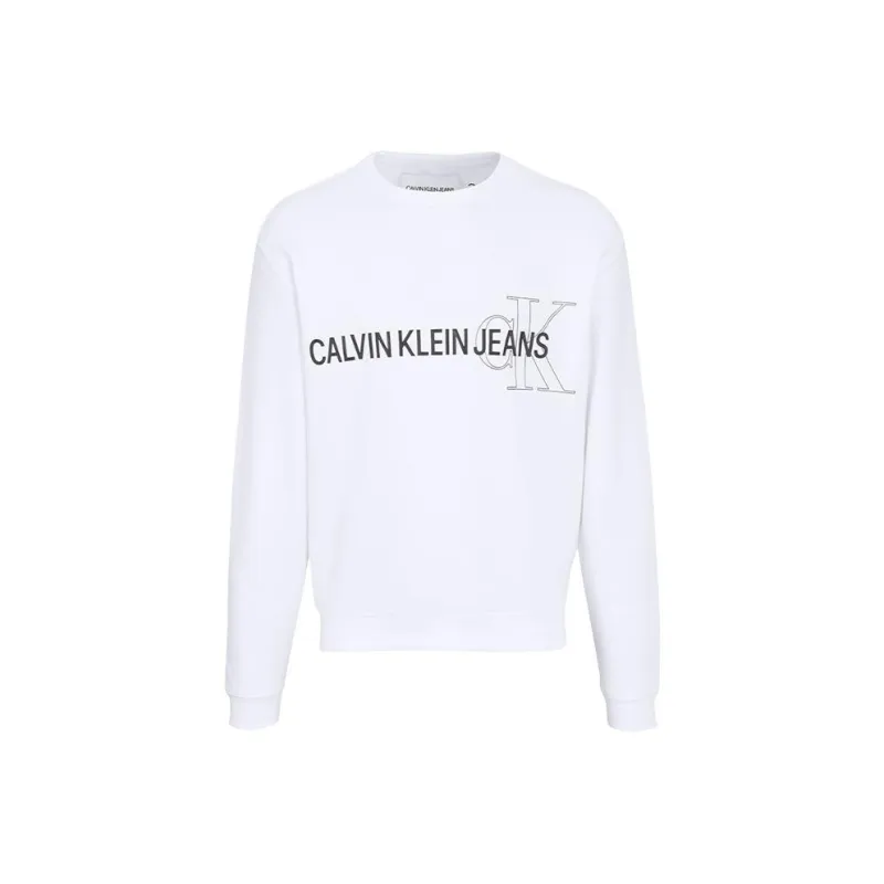 CALVIN KLEIN Sweatshirt Men's White-0
