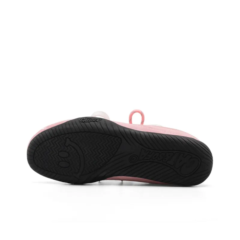 Cat&Sofa Anti Slip And Wear Resistant Lightweight Low Top Casual Shoes Unisex Pink-4