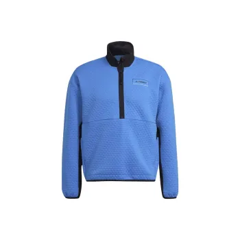 Adidas TERREX HIKE HALF-ZIP FLEECE Sweatshirt Men's Impact Blue