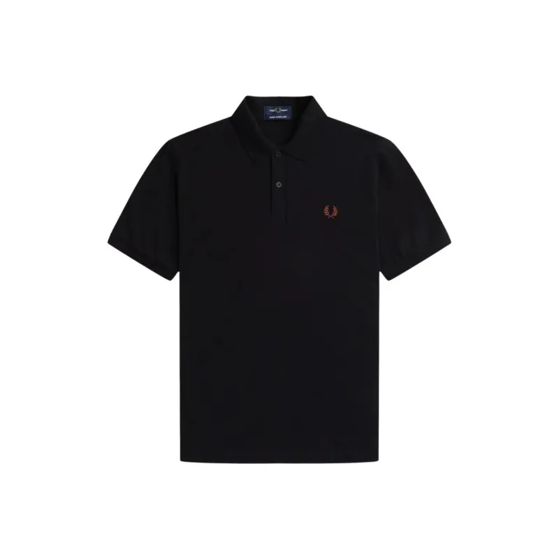 FRED PERRY Polo Shirt Men's Black-0