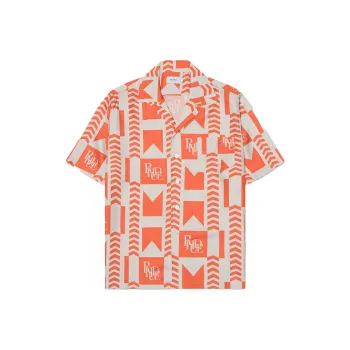 RHUDE Shirts Men Orange