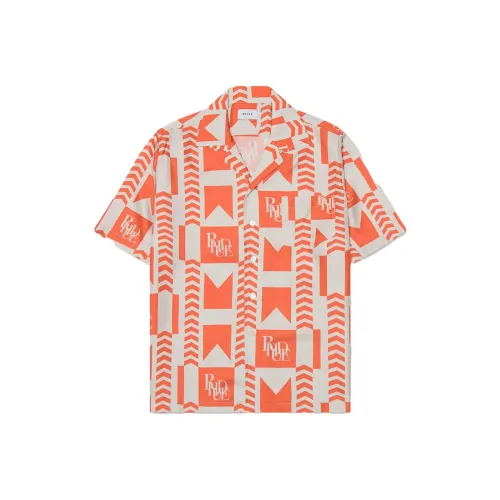RHUDE Shirts Men Orange