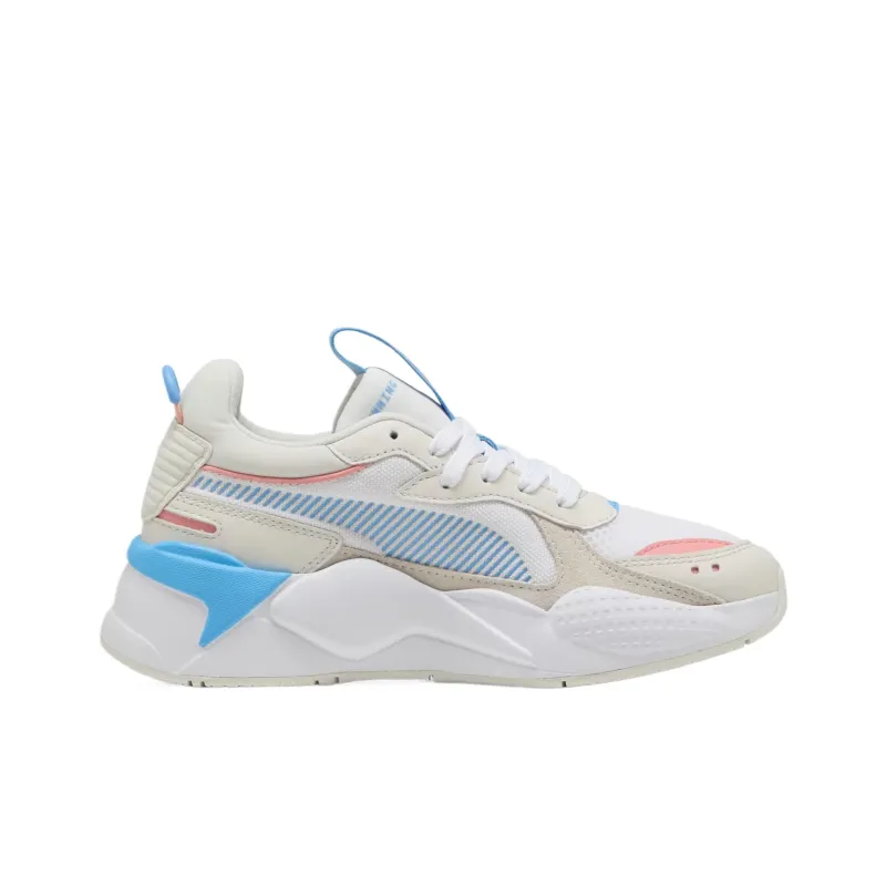 PUMA RS X Effect Reinvention Low Top Training Shoes Unisex White Beige-1