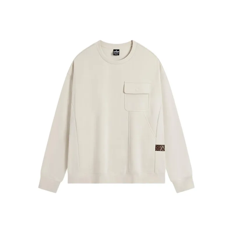 XTEP Sweatshirt Men's Tofu Skin-0
