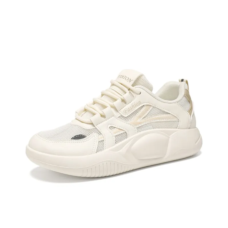 Boogie Bear Abrasion Resistant Breathable Slip Resistant Low Top Chunky Sneakers Women's-3