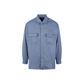 DIOR 1947 Logo Embroidered Long Sleeved Overshirt