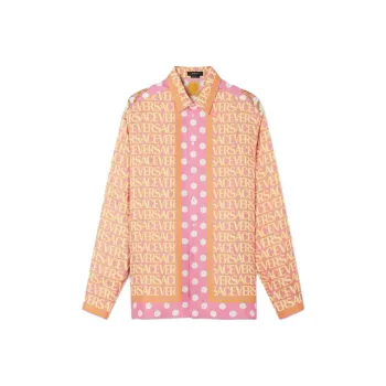 VERSACE Shirts Men Pink