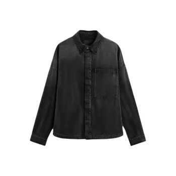 ZARA New Year Shirts Men Black