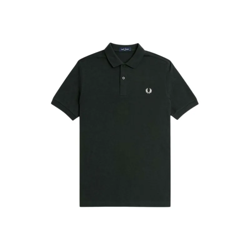 FRED PERRY Logo embroidered Polo Shirt-0