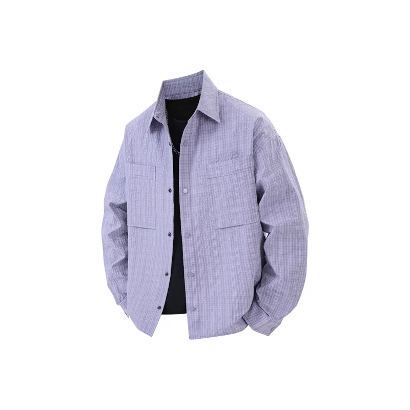 CHEVAL NOIR Shirt Unisex Bright Purple-6