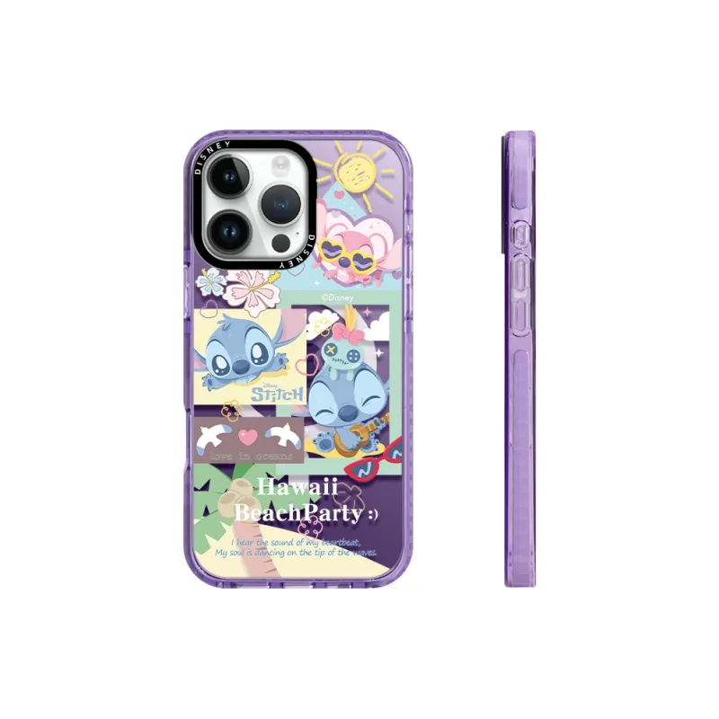 Disney Silicone Material Phone Cases Compatibility Apple/iPhone 16/15/14/13 Collection Couple-3