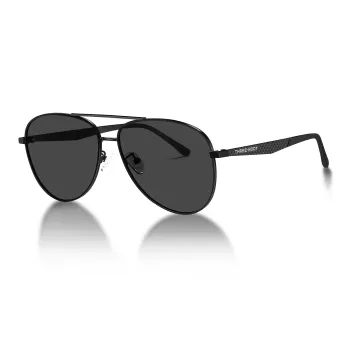 HLA Three body Alloy Carbon Fiber Aviator Sunglasses Unisex