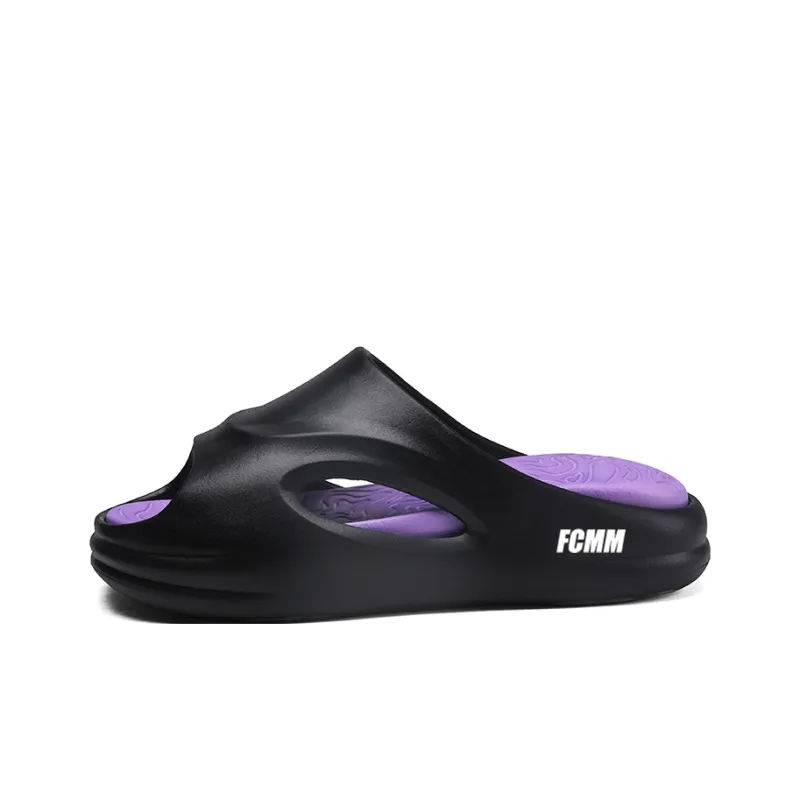 FCMM EVA Cut Out Slip Resistant Abrasion Resistant Slide Slippers Unisex-12