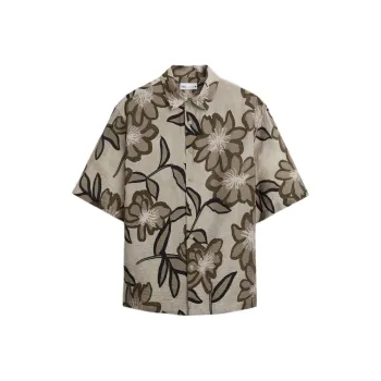 ZARA Shirts Men Tan