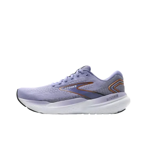 Brooks Glycerin 21 Anti Slip Wear Resistant Low Top Long Distance Running Shoes Women's Purple