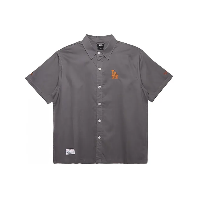New Era Shirts Men Gray-0