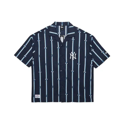 New Era Shirts Men Navy Blue