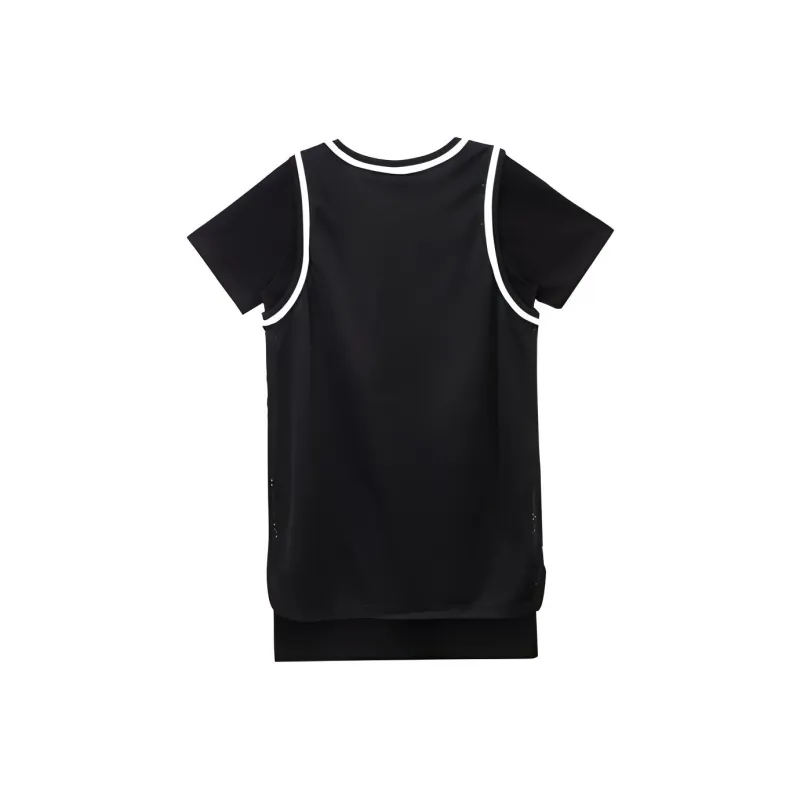 Champion Short-Sleeved Dresses Women's Black-1