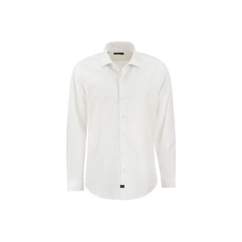 FAY Long-Sleeved Button-Down Shirt-0