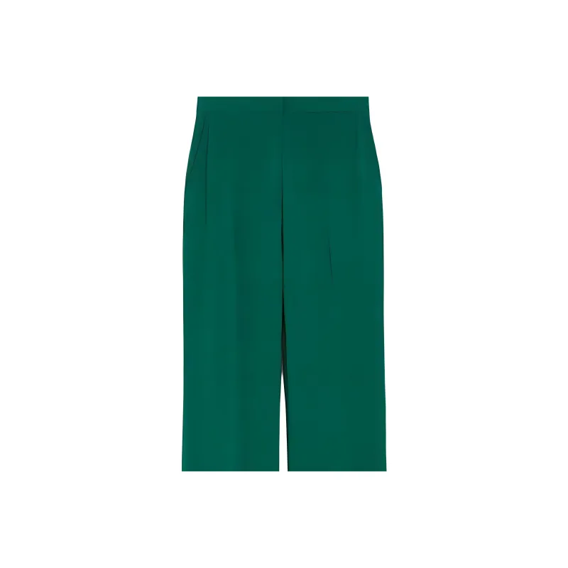 MaxMara Studio Casual Pants Women's Emerald Green-4