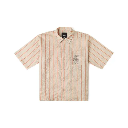 Vans Shirt Unisex Orange Stripes