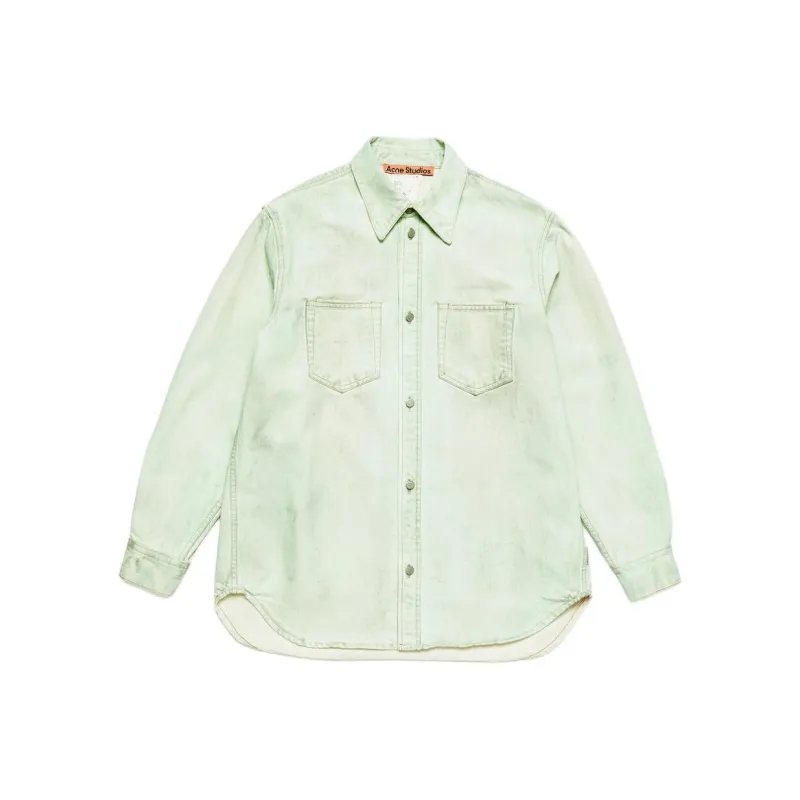 Acne Studios SS25 Shirts Unisex Mint Green-0