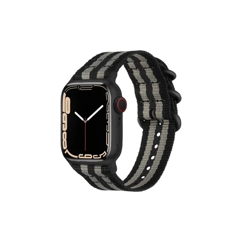 DUALMM Apple Compatibility Watch Band 225mm 38/40/41/42/44/45/49MM Nylon Material-23