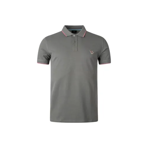 Paul Smith Polo Shirt Men's Gray