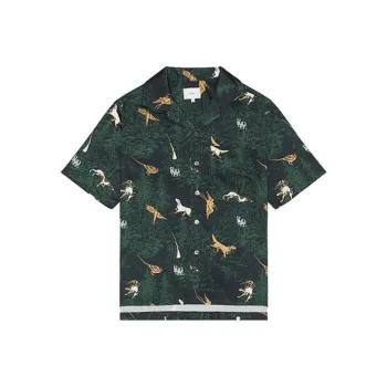 RHUDE Scramble Dog Print Shirt